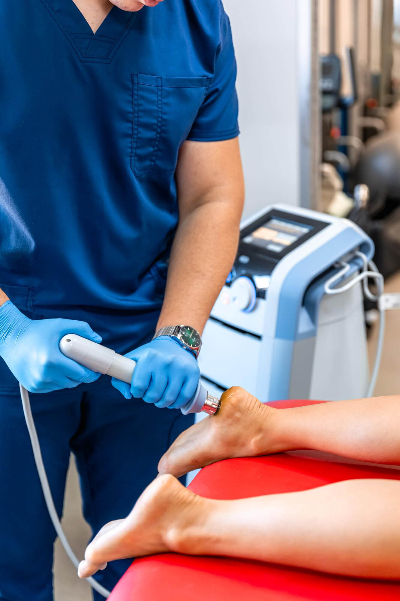 Corrective care treatment at Mesa Chiropractic Rehab and Wellness in Mesa AZ using chiropractic techniques and equipment to support spinal alignment, pain relief, and mobility