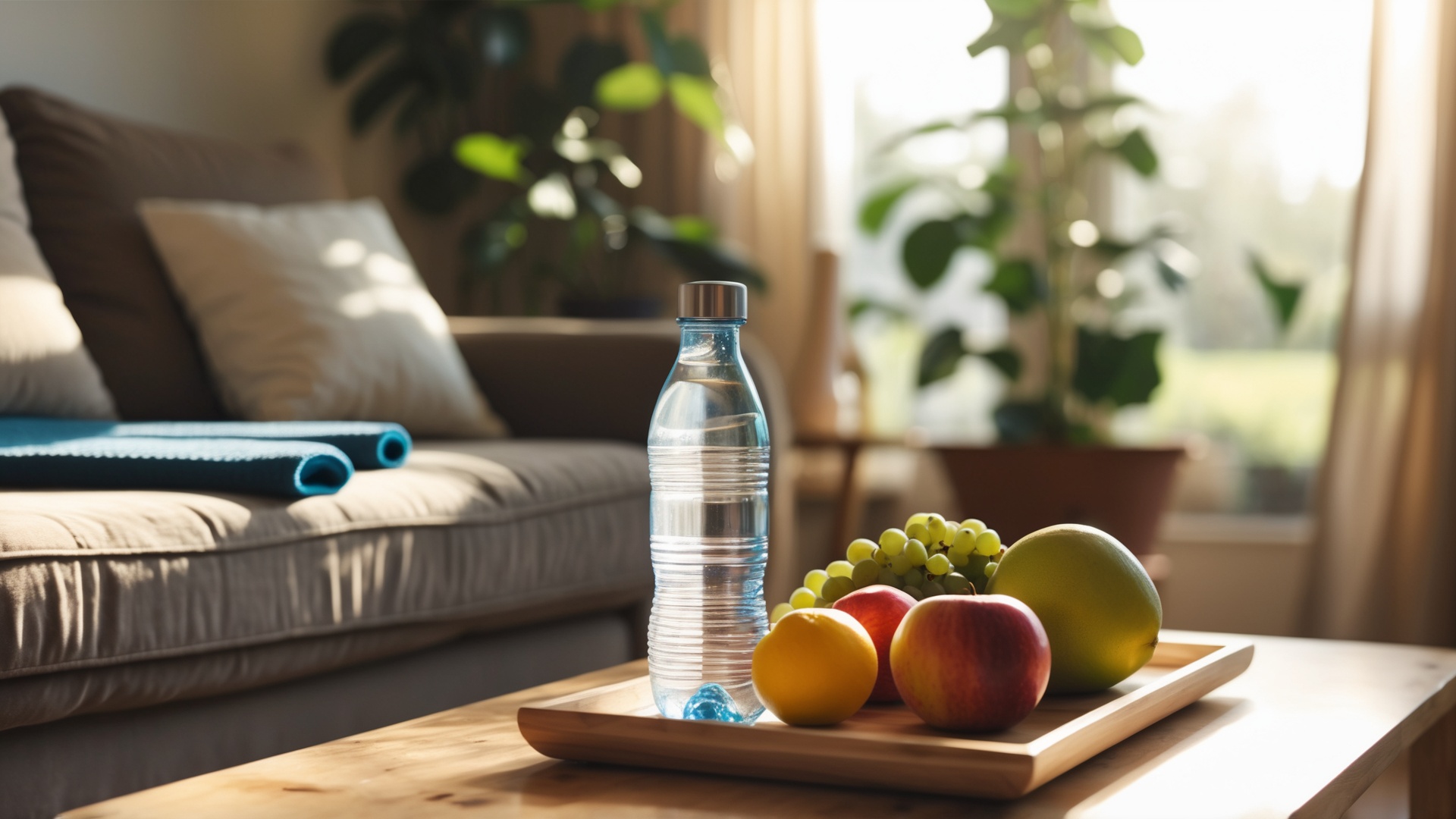Healthy lifestyle at home