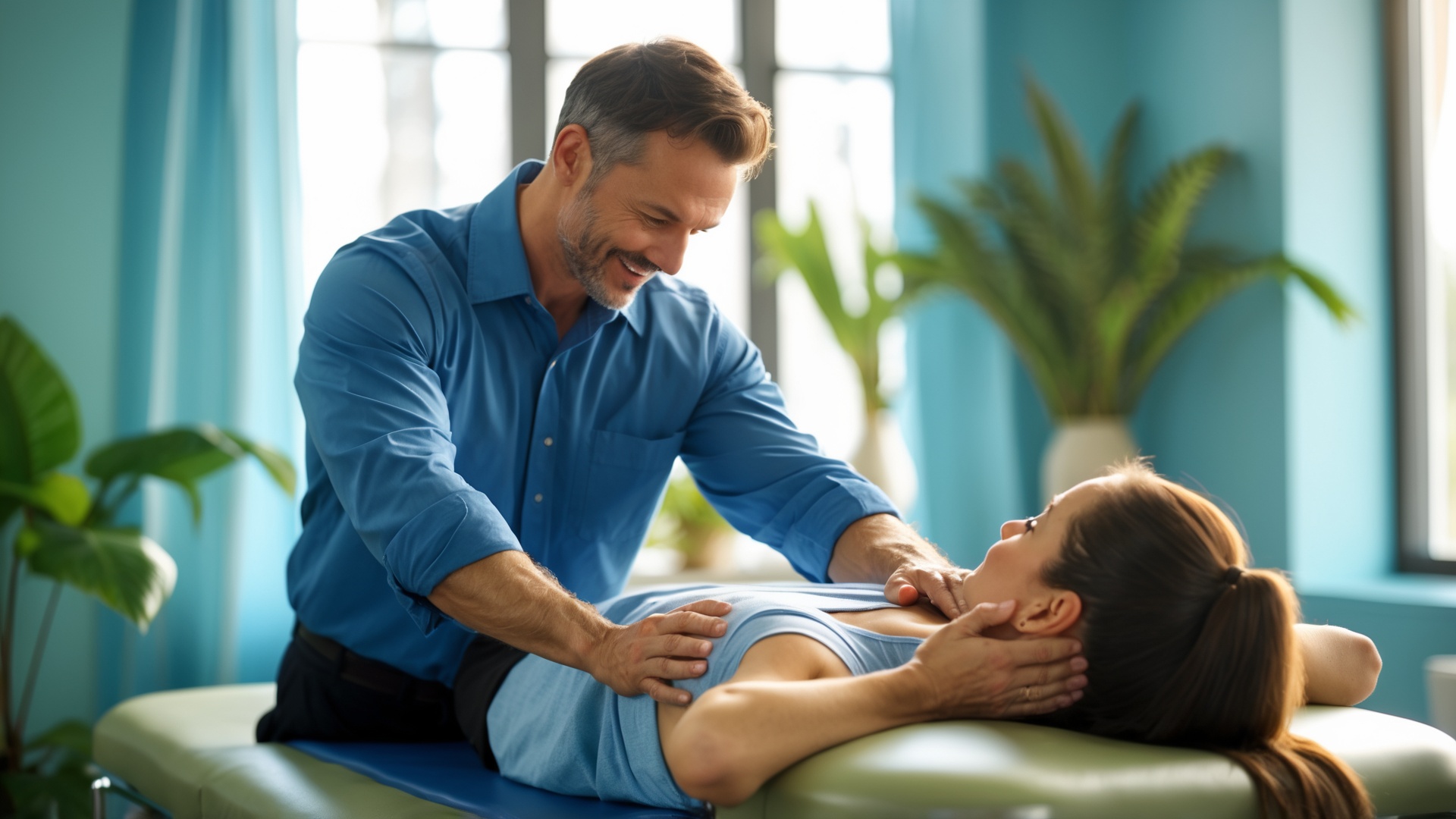 Chiropractor office hero image